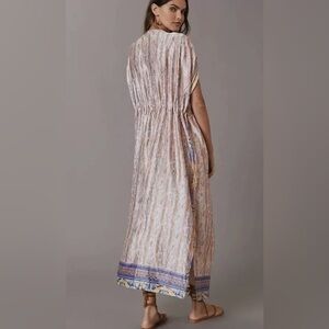 Anthropologie Silky snake kimono duster - One Size